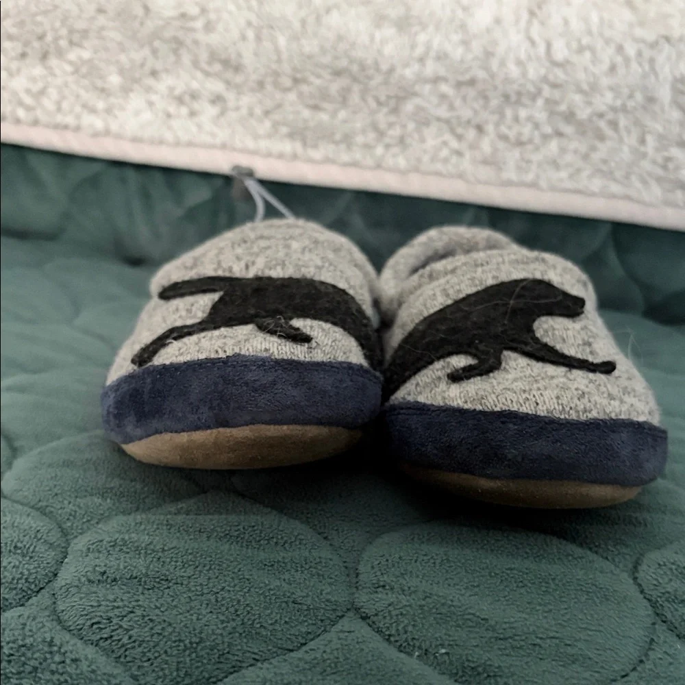 Cozy LL BEAN Gray Kids Slippers